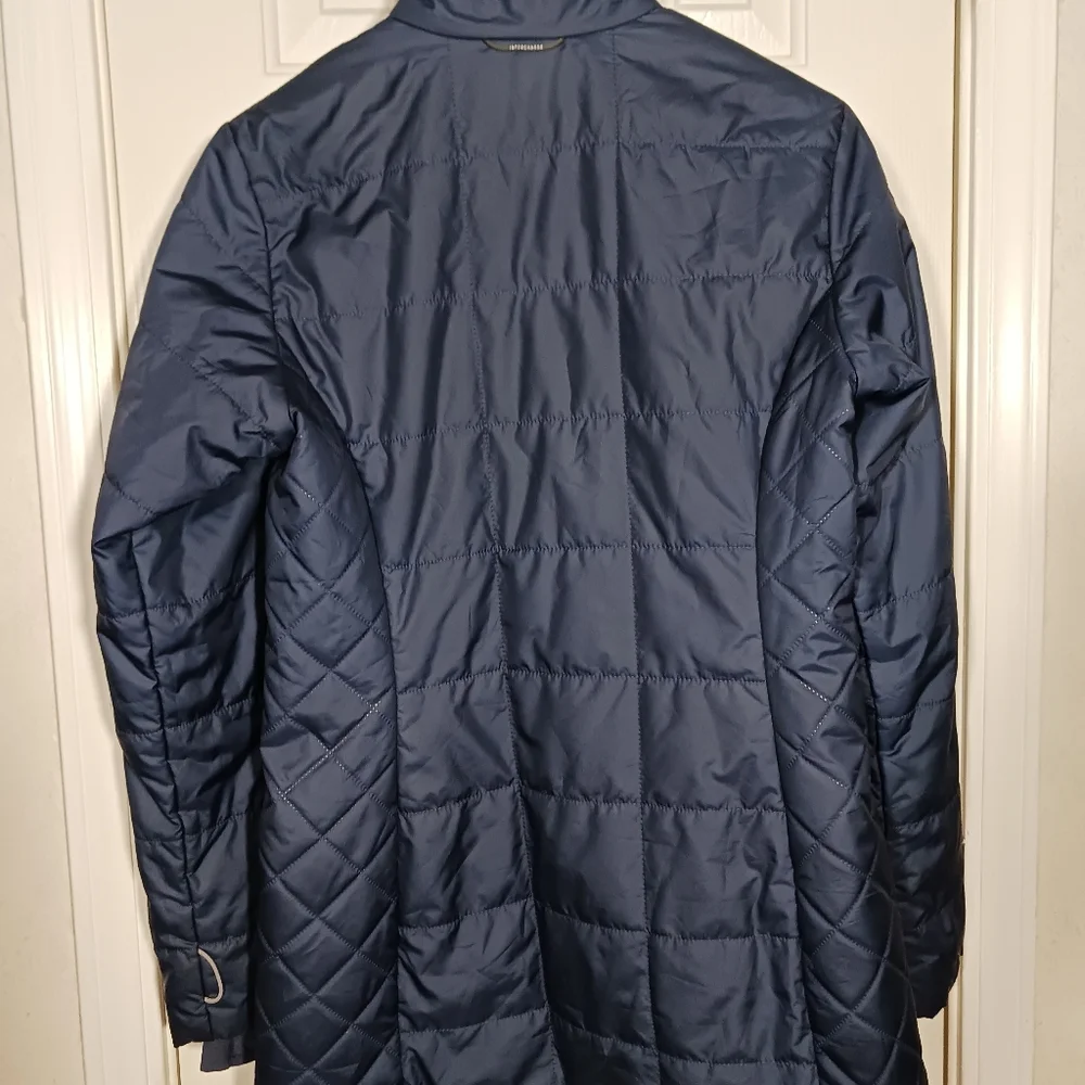 Columbia Women's Full Zip Quilted Insulated Jacket Blue Size‎ small Omani-Tech
